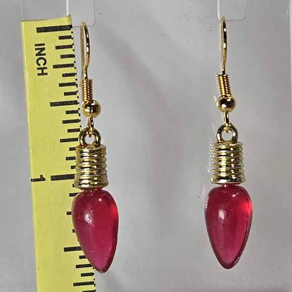 Colorful Christmas Earrings - Picture 3 of 6